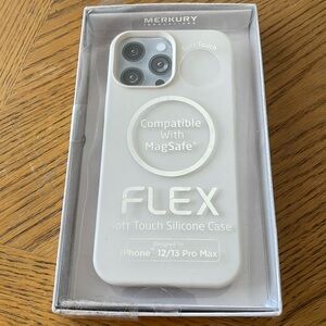 Merkury iPhone Case 12/13 Pro Max Flex Soft Touch Silicone Case NEW